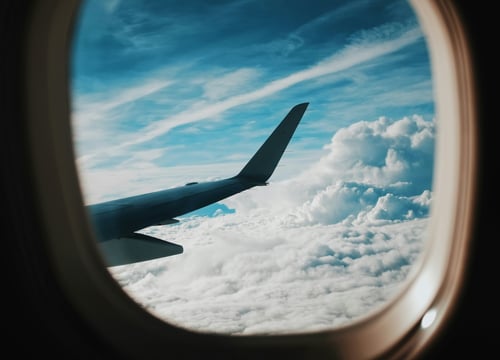 Airplane window